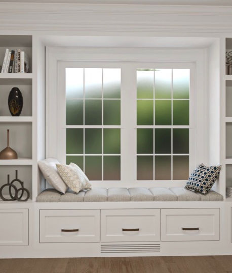 WW Finish Carpentry - Modern Finished White Custom Cabinets