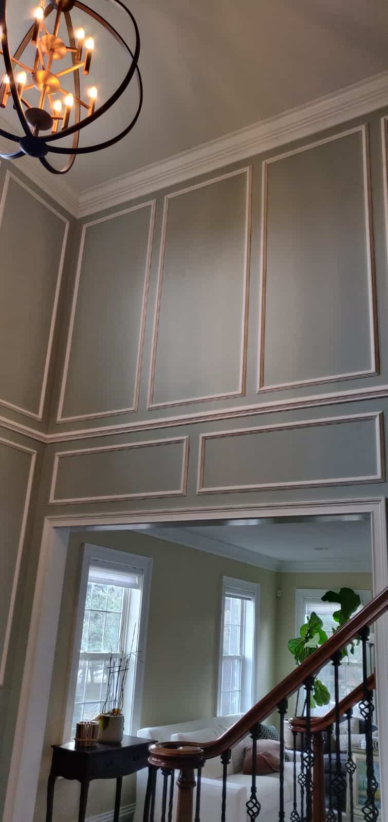 Custom beautiful stairs work done by WW Finish Carpentry